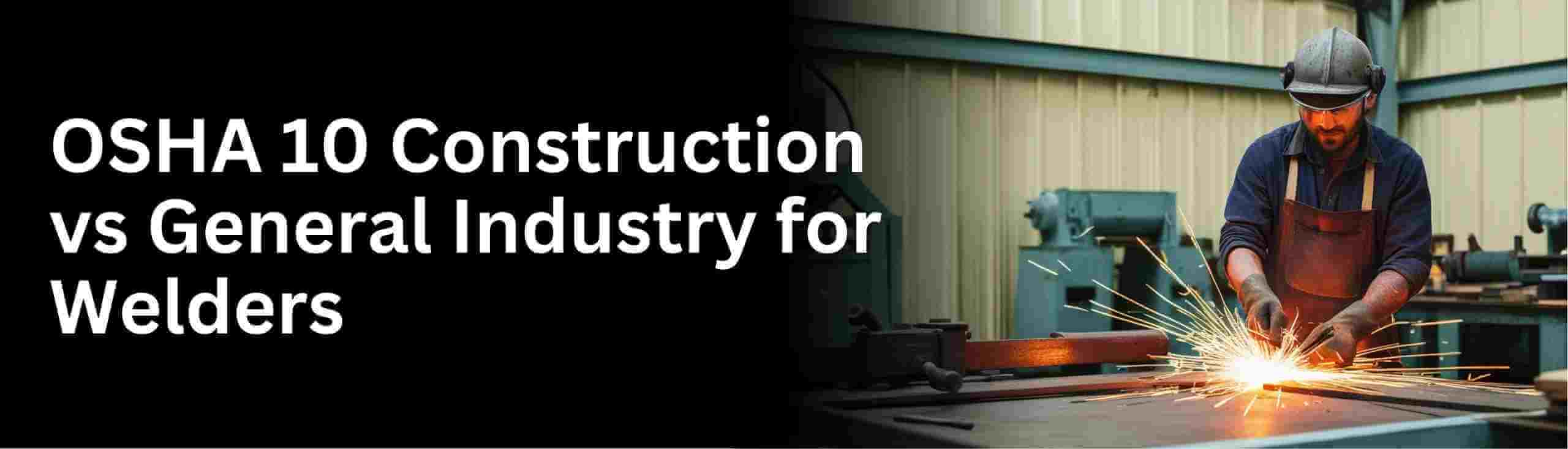 Know about welders work on construction and general site you all know in osha 10 hour training